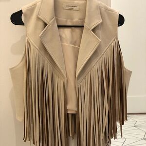 Saints & Hearts Fringe Vest